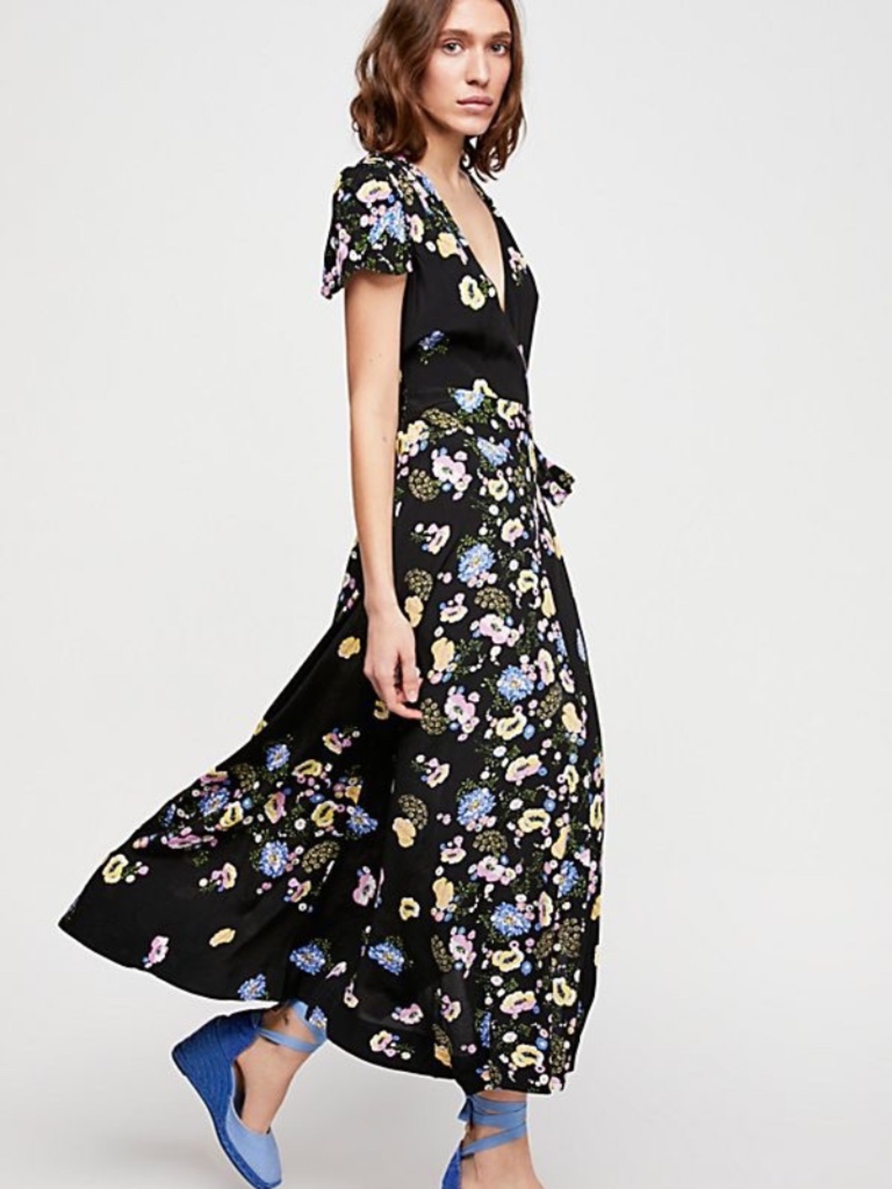 FREE PEOPLE JESS MIDI NEW DRESS